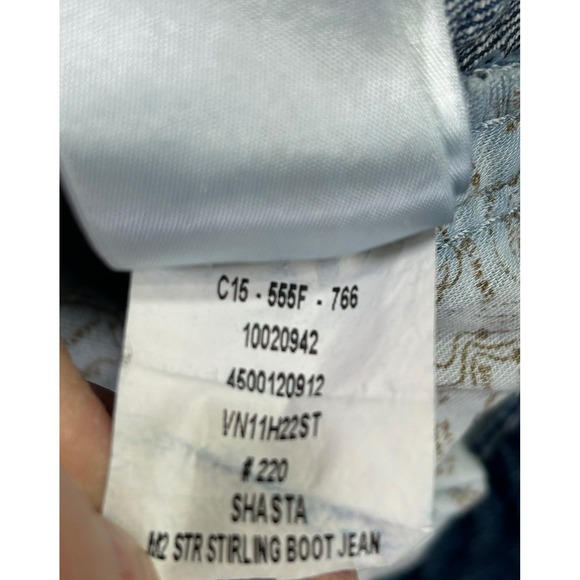 ARIAT Men's 32 M2 SHASTA Relaxed Stirling Boot Cut Jeans Ranch Work Wear - Picture 6 of 9